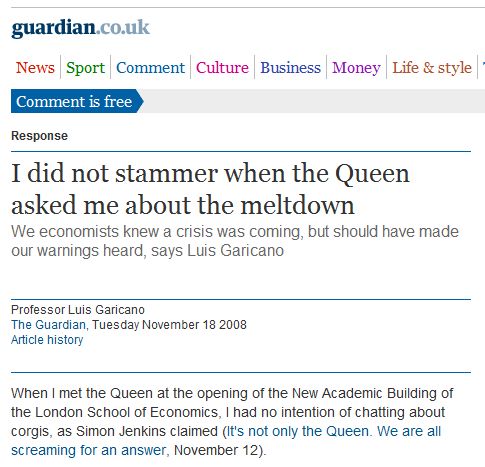 Luis Garicano a The Guardian