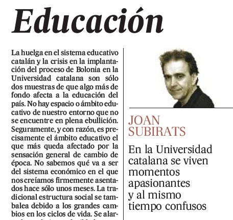 a El Pa?s d’avui
