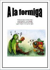 A la formiga