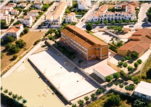 Aquesta és la vista aèria de la nostra escola 