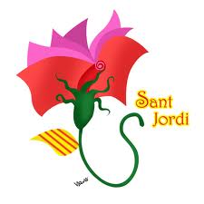 Clicant sobre el dibuix, poderu fer diferents activitats de Sant Jordi.