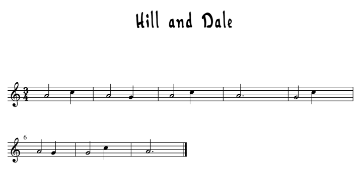 hill-and-dale