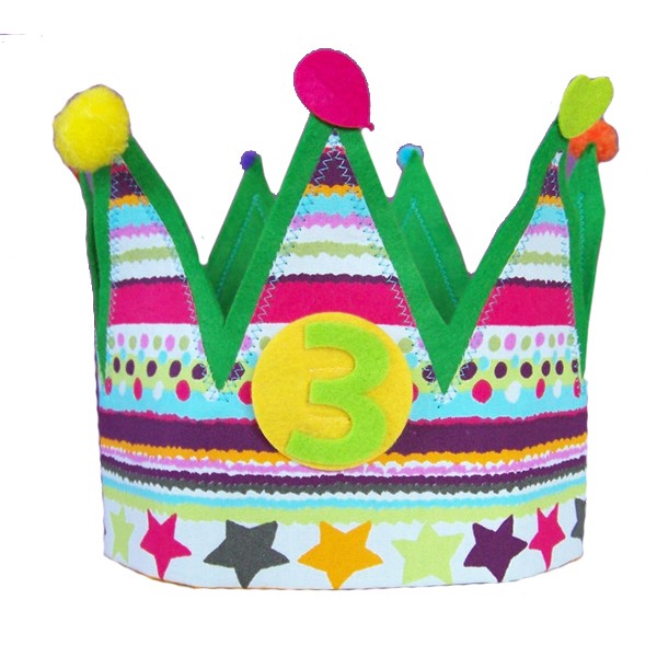 corona-cumpleanos-estrellas-naranjas