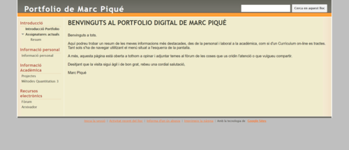 Portafolis de Marc Piqué