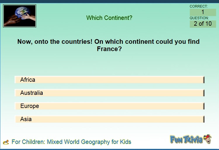continents