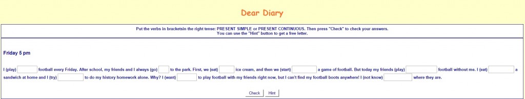 diary