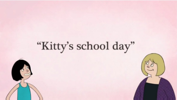 kitty's school day