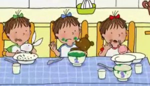 triplets-food