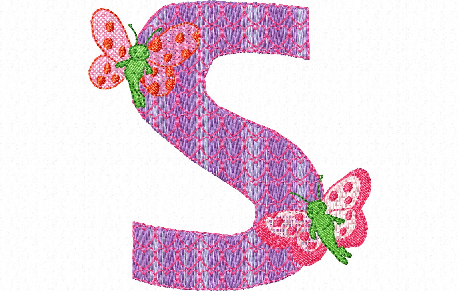 Letter s 2 em
