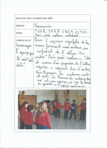 Joc llengües maternes 1r 2n C I