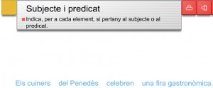 subjecte i predicat