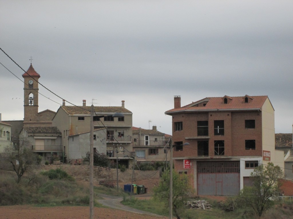 El poble ennuvolat. Fotògrafa: Xiu