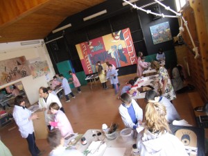 FEM PLÀSTICA A LA SALA GRAN.