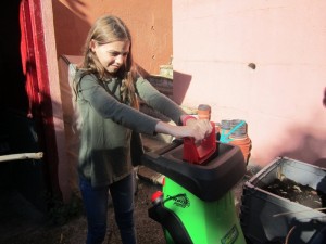 Fem servir la trituradora