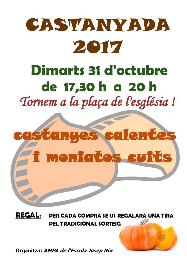 cartell castanyada 2017