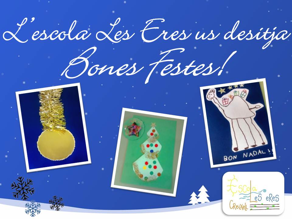 POSTAL NADAL  ESCOLA LES ERES