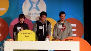 Júlia Balés, Roger Torrent i Jim Calvin