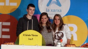 Martí Cordonets, Ilona Tané i Clàudia Brugada