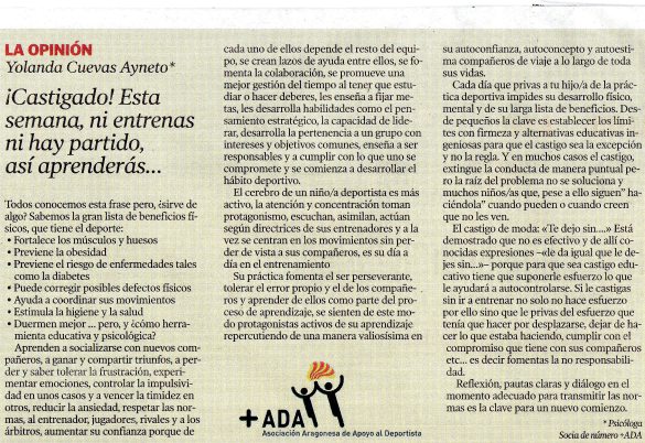 Castigat sense esport