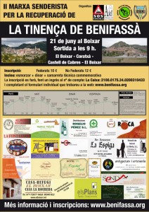 cartell II Marxa per la Tinena