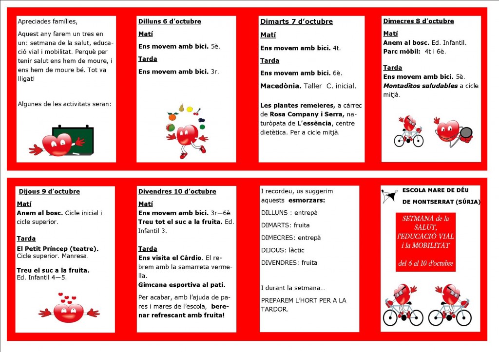 Programa Setmana Salut web