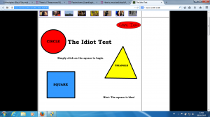 idiot test