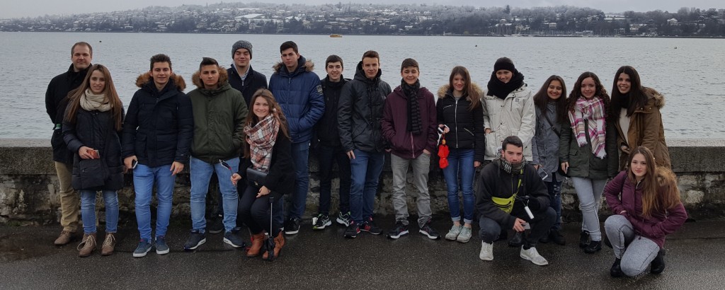 Amb el Llac Leman al fons