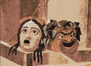 Màscara que portaven els actors
