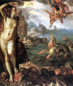 Andrómeda alliberada per Perseu-Joachim Wtewael 