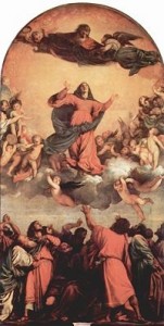 L'Assumpció de la Mare de Déu al cel. (Tiziano)