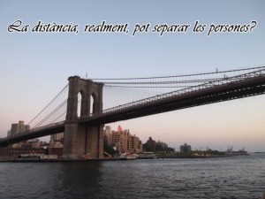 La distància, realment, pot separar a les persones?