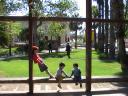 Triangle en un quadrat