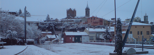 Église et Neige
