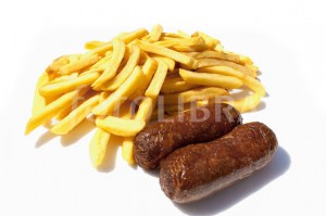 Sausage and Chips