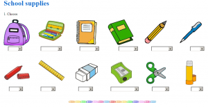 school supplies