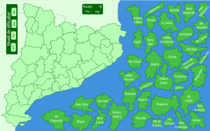 mapa comarques