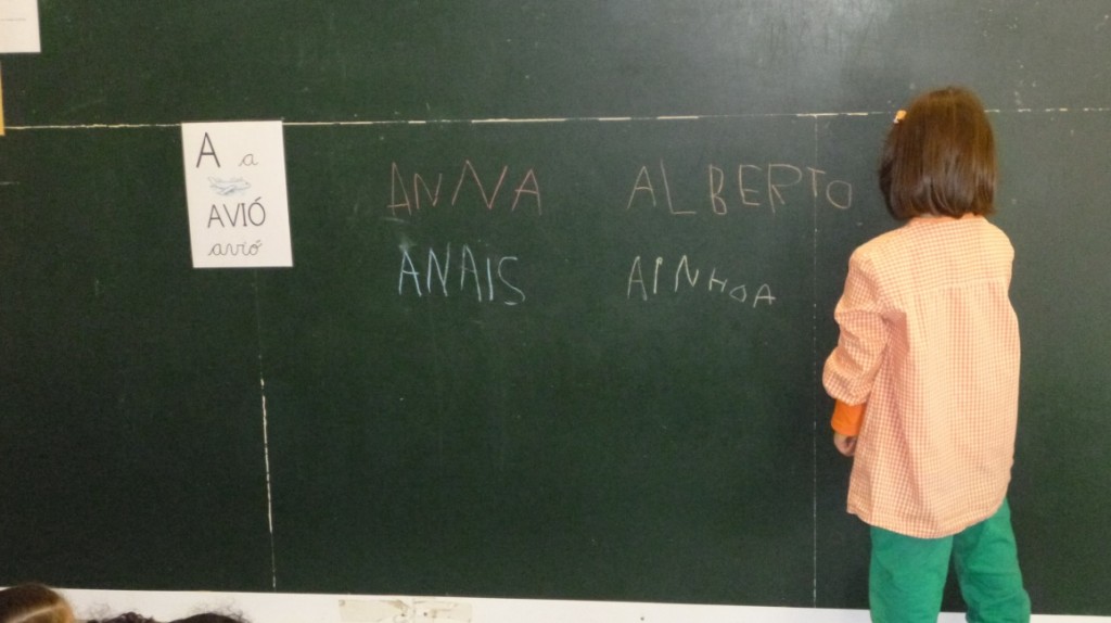 Escric els noms que comencen per A