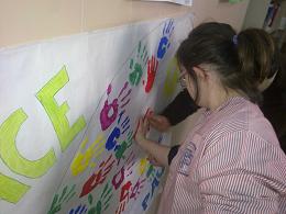 We compose the poster