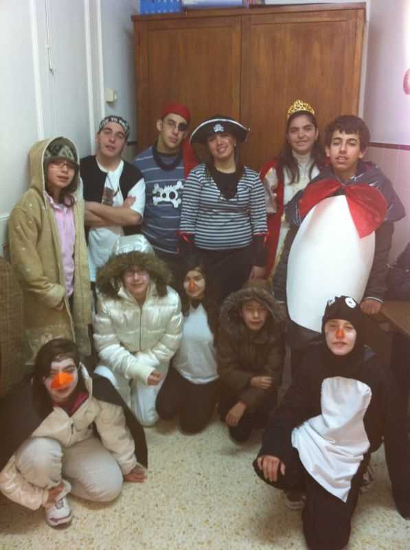 This is our team, in disguise: celebrating Carnival!