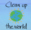 Logo Clean up the world