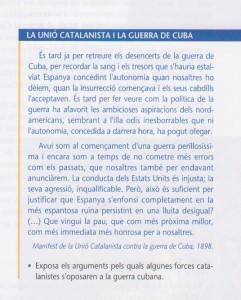 unio catalanista i guerra de cuba