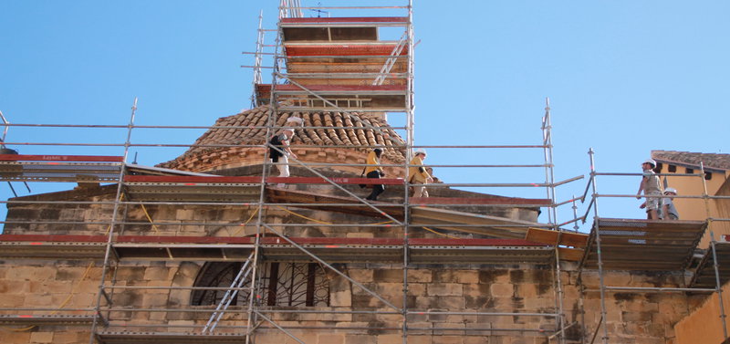 TORTOSA. Rehabilitació cúpula catedral 11434#Emma Zafon Garcia