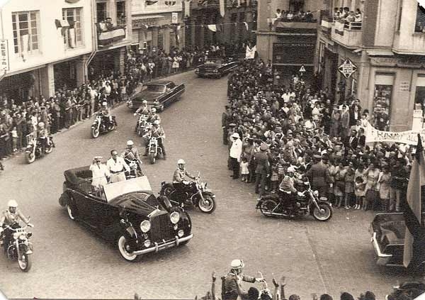 Visita de Franco a Tortosa el 1966