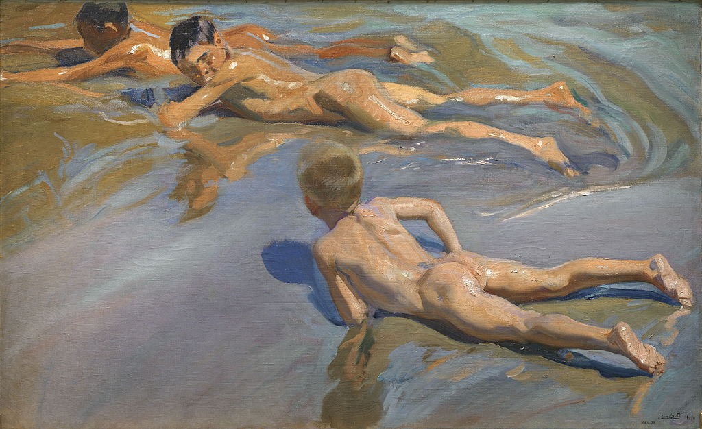 Joaquín_Sorolla_-_Chicos_en_la_playa