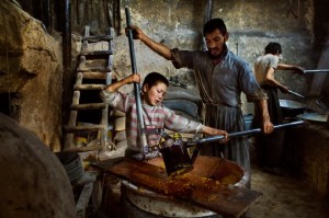 Fotografies sobre el treball infantil al món