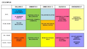 Quadre bloc C Mitjà