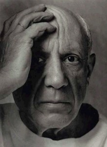 Fotografia d'Arnold Newman, Retrat de Picasso