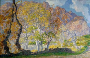HERMEN ANGLADA CAMARASA-Els lledoners de Bóquer-Cap a 1918-Oli sobre tela-137,5 x 213 cm.-MNAC