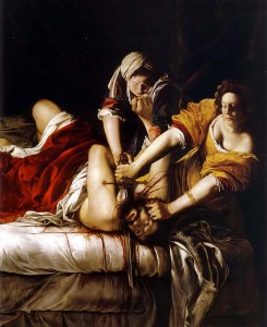 Judit i Holofernes. Galleria degli Uffizi. Florència
