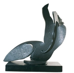 PABLO GARGALLOGran bacant-París, 1931-Ferro retallat, forjat i reblat-49 x 51,7 x 22,8 cm-MNAC